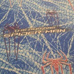 Spider-Man Blue Twin Flat Sheet Marvel Character